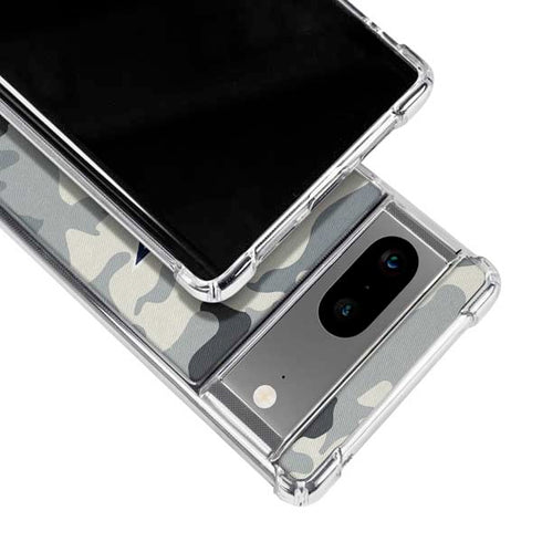 NFL Dallas Cowboys Camo Google Pixel 7a Clear Case